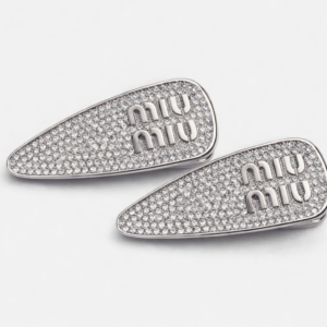 Clipe de Cabelo MiuMiu Brilhante